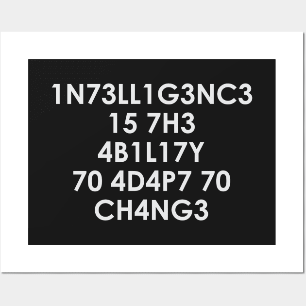 Intelligence Wall Art by Venus Complete